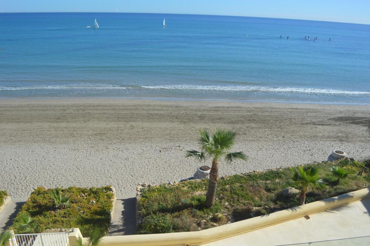 Excepcional Apartamento Amanecer Al Borde De Playa Y Mar, En Chalet Roquetes อาลิกันเต ภายนอก รูปภาพ
